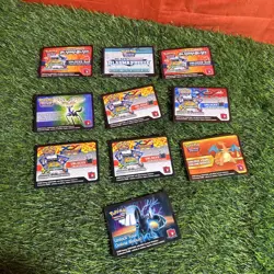 LOT OF 10 Pokemon TCG Online PLASMA BLAST FLASHFIRE XY BLACK WHITE CARDS - Image 1
