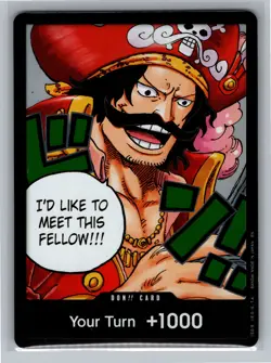 One Piece Carrying On His Will DON!! Card (Gol.D.Roger) - Image 1
