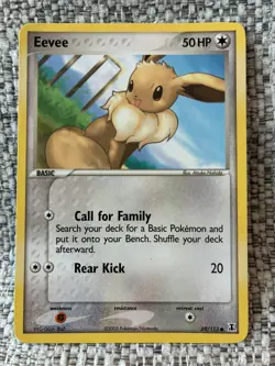 2007 Pokemon Eevee 69/113 Delta Species Common Card - Image 1