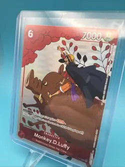 Monkey.D.Luffy (Gift Collection 2023) P-001 One Piece Promotion Cards Foil - Image 4
