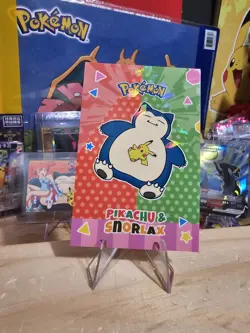 Pokemon Electric Pika Card Database - Pikachu & Snorlax Sleeping Gallery - Image 4