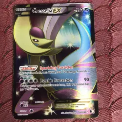 Pokemon TCG Cresselia EX Card 143/149 Black and White Boundaries Crossed - Image 1