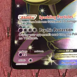 Pokemon TCG Cresselia EX Card 143/149 Black and White Boundaries Crossed - Image 5