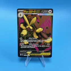 Mega Lopunny ex 115/094 Secret Rare Full Art Pokemon Card NM - Image 1