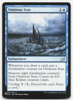 Ominous Seas - LP - IKO Ikoria: Lair of Behemoths # 61 - MTG Magic - Image 1