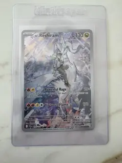 Pokemon TCG N’s Reshiram 167/159 Full Art Journey Together Secret Rare Near Mint - Image 4