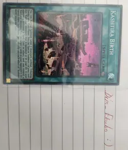 Kashtira Birth Prismatic Secret Rare Card MP23-EN200 1st Edition NM Condition - Image 2