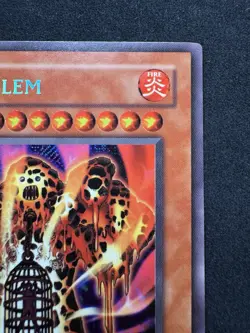 Yu-Gi-Oh! TCG Lava Golem Pharaonic Guardian PGD-107 Unlimited Secret Rare LP - Image 3