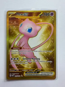 Pokemon Mew 025/025 Gold + Mew ex 205/165 151 Secret Rare Card Lot NM - Image 5