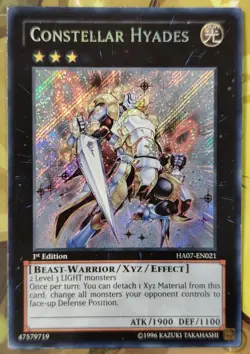 Yugioh | Constellar Hyades (HA07-EN021) | Secret Rare NM - Image 1