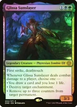 Glissa Sunslayer Foil Phyrexia: All Will Be One NM MTG - Image 1