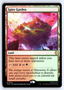 Spire Garden 75 Commander: Teenage Mutant Ninja Turtles Magic: The Gathering NM - Image 1