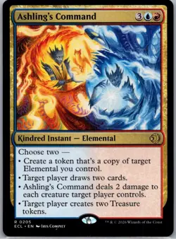 Ashling's Command (R) #205 Lorwyn Eclipsed MTG NM - Image 1