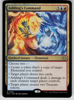 Ashling's Command Normal R Lorwyn Eclipsed 205 NM - Image 1