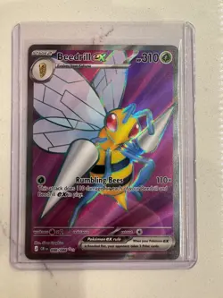 Beedrill ex 098/086 Ultra Rare Chaos Rising Pokemon Holo Near Mint - Image 3
