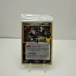 NM/M Pokemon TCG Greninja Gold Star SWSH144 Celebrations Black Star SEALED PROMO - Image 1