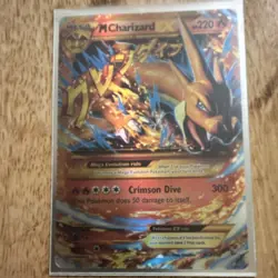 Pokemon TCG M Charizard EX 101/108 Evolutions Full Art Holo Ultra Rare - Image 1