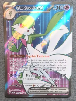 Pokemon English - Scarlet & Violet Base Set - Gardevoir ex 228/198 - LP crease - Image 1