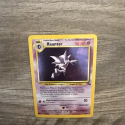 Pokemon Haunter Fossil Holo Rare 6/62 1999 Stage English - Image 3