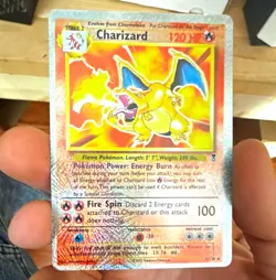 Charizard Legendary Collection 3/110 Reverse Holo Rare Stage 2 HP120 EN 2002 - Image 1