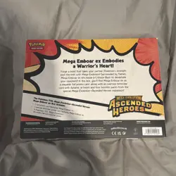Pokemon TCG - Ascended Heroes Mega Emboar Ex Box - Image 2