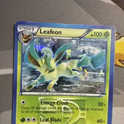 Pokemon TCG - Leafeon 11/116 Plasma Freeze Cracked Ice Holo - MP/HP - Image 3