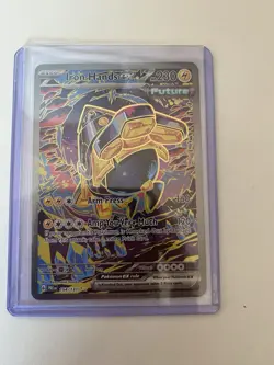 Pokemon Iron Hands Prismatic Evolutions SIR Ex 154/131 LP/NM - Image 1