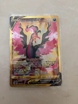 Pokemon Galarian Moltres V (Secret) Brilliant Stars 183/172 - Image 1