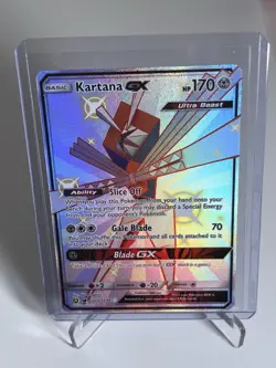 🔥Pokemon 2019 Hidden Fates Shiny Vault Kartana GX Holo Rare Card SV73/SV94 - Image 1