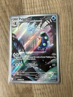 Palpitoad 104/086 Black Bolt Pokemon TCG Illustration Rare Full Art * MINT * - Image 1