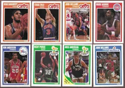 1989-90 Fleer Basketball Card Lot of 16 EX-NM - Image 1