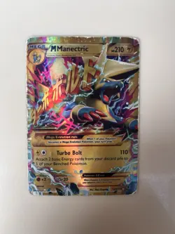 Pokemon TGC M Manectric Ex 120/119 Secret Rare Phantom Forces Card - Image 1