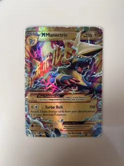 Pokemon TGC M Manectric Ex 120/119 Secret Rare Phantom Forces Card - Image 3