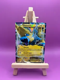 Pokemon TCG Manectric EX Ultra Rare Card 23/119 XY Phantom Forces 2014 - Image 1