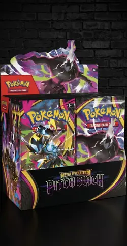 Pokemon TCG: Pitch Black Booster Box 36 Packs Sealed Pokemon Center UK PRESALE - Image 1