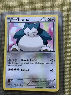 Snorlax 109/149 Pokemon B&W Boundaries Crossed 2012 - Image 1