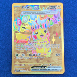 Pokemon Company Pikachu ex 247/191 Surging Sparks Full Art Holo - Image 1