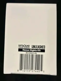 Riftbound League Of Legends Unleashed Nexus Nights Kit Sealed - Image 2