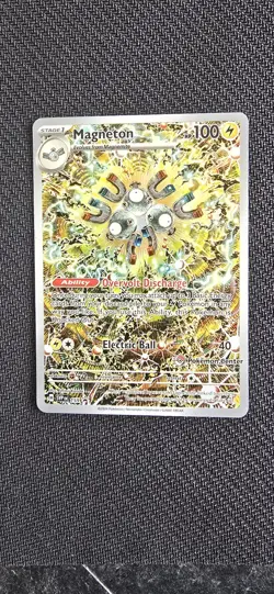 Pokemon TCG Magneton SVP 159 Promo Surging Sparks Pokemon Center Stamped - Image 1