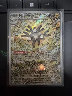 Magneton SVP 159 Pokemon Center Stamped Promo Card Surging Sparks TCG - Image 1