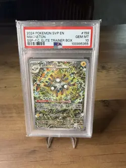 PSA 10 Magneton SVP 159 Pokemon Center Stamped Promo | Surging Sparks GEM MINT - Image 1