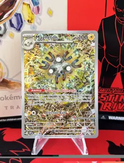 Magneton SVP 159 Pokemon Center Stamped Promo Card Surging Sparks TCG - Image 1