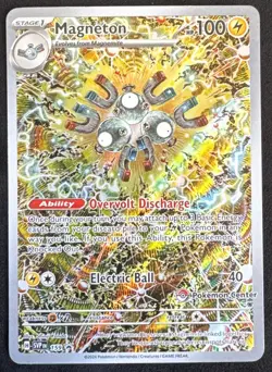 Magneton SVP 159 Pokemon Center Stamped Promo Card Surging Sparks TCG - Image 4