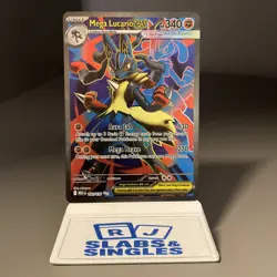 Pokemon TCG Mega Evolution Lucario EX 160/132 Full Art Ultra Rare - Image 1