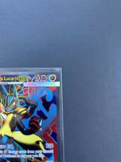 Pokemon Mega Lucario EX Full Art 160/132 Mega Evolution Ultra Rare - Image 3