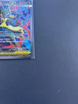 Pokemon Mega Lucario EX Full Art 160/132 Mega Evolution Ultra Rare - Image 4