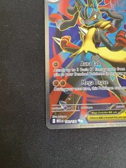 Pokemon TCG Mega Evolution Mega Lucario EX 160/132 Ultra Rare Card MINT - Image 3
