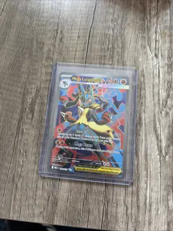 Pokemon Mega Lucario EX TCG Full Art Ultra Rare Card 160/132 Mega Evolution - Image 1