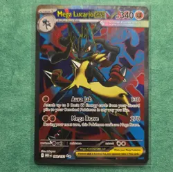 The Pokemon Company Mega Lucario EX 160/132 ME01 Mega Evolution Ultra Rare Holo - Image 1