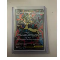 Pokemon Mega Lucario EX 160/132 Me01: Mega Evolution Ultra Rare Holo English - Image 1